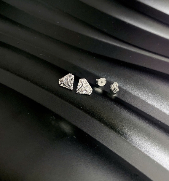 Bông Tai Vàng Trắng VT416 VT67