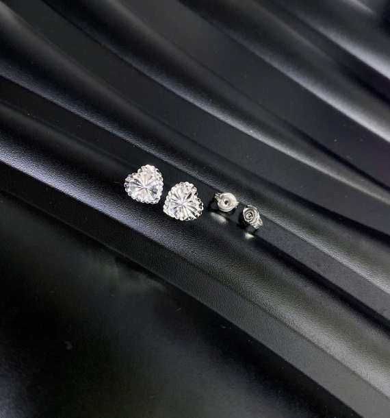 Bông Tai Vàng Trắng VT416 VT75