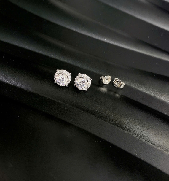 Bông Tai Vàng Trắng VT416 VT88