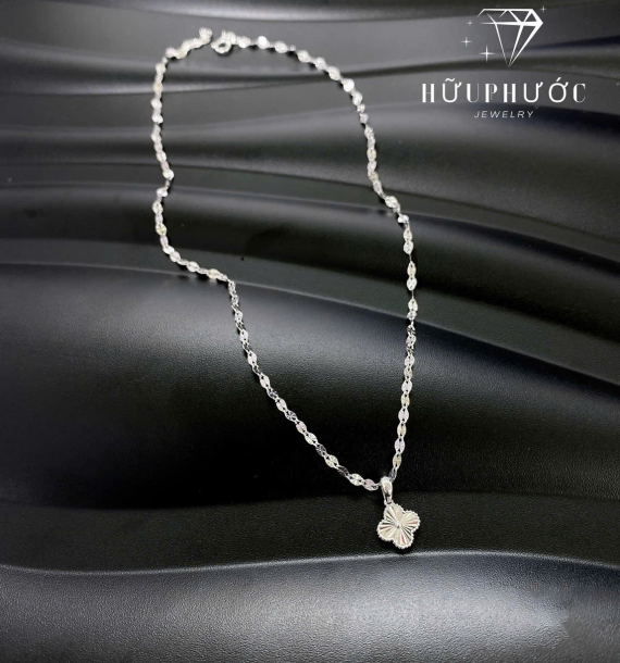 Dây Chuyền Vàng Trắng VT416 VT58