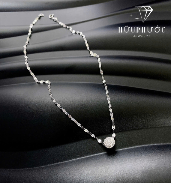 Dây Chuyền Vàng Trắng VT416 VT59