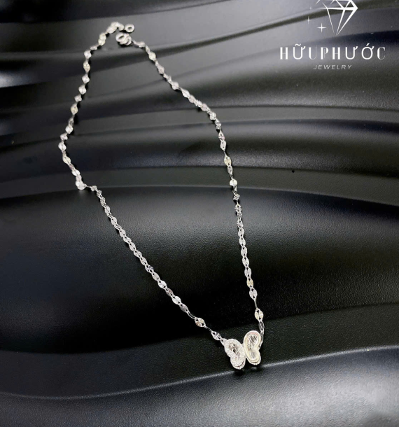 Dây Chuyền Vàng Trắng VT416 VT70