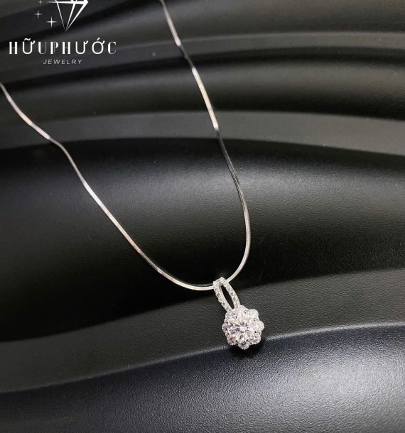 Dây Chuyền Vàng Trắng VT416 VT34