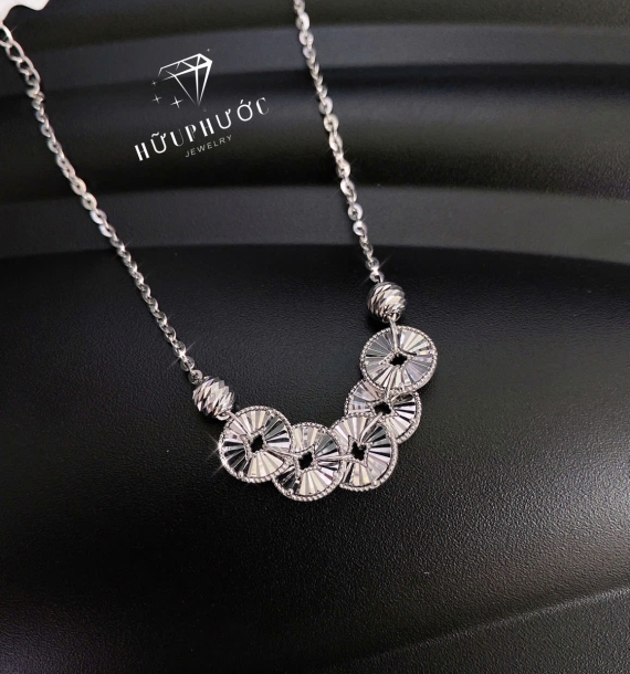 Dây Chuyền Vàng Trắng VT416 VT40