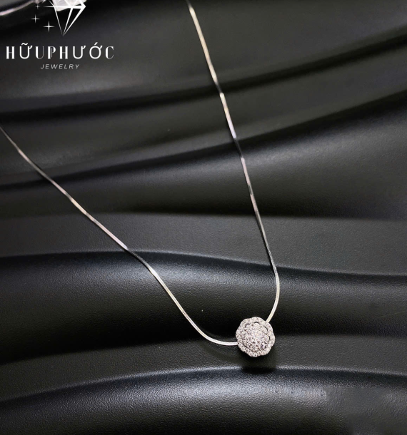 Dây Chuyền Vàng Trắng VT416 VT96