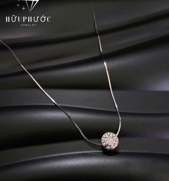 Dây Chuyền Vàng Trắng VT416 VT98