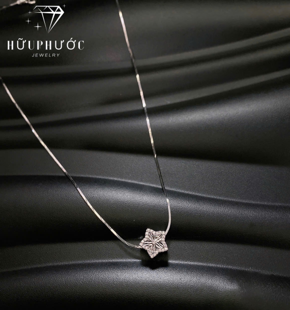 Dây Chuyền Vàng Trắng VT416 VT100