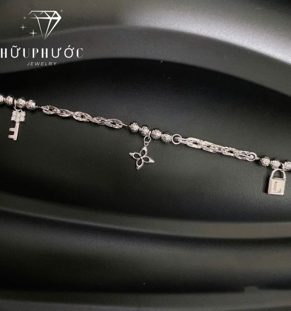 Lắc Vàng Trắng 416 VT73