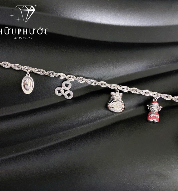 Lắc Vàng Trắng 416 VT74