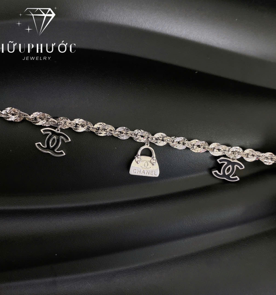 Lắc Vàng Trắng 416 VT79