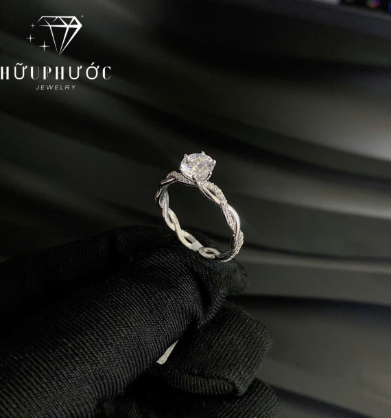 Nhẫn Nữ Vàng Trắng VT416 VT54