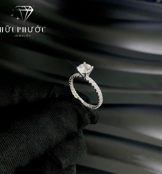 Nhẫn Nữ Vàng Trắng VT416 VT63