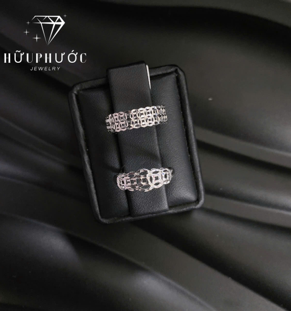 Nhẫn Nữ Vàng Trắng VT416 VT92