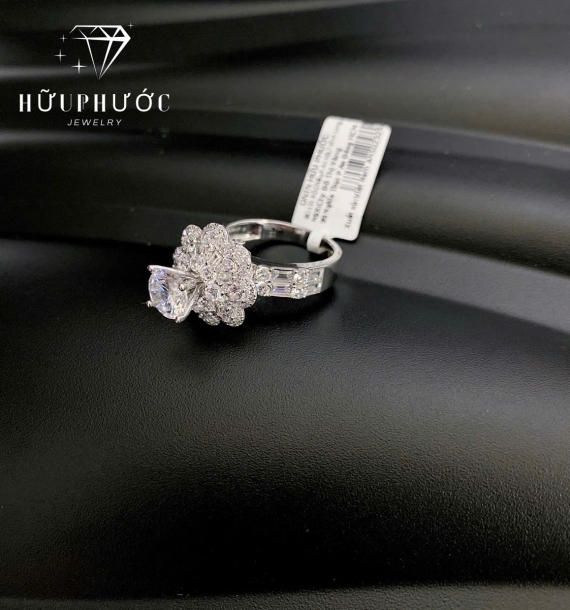 Nhẫn Nữ Vàng Trắng VT416 VT14