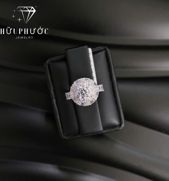 Nhẫn Nữ Vàng Trắng VT416 VT31