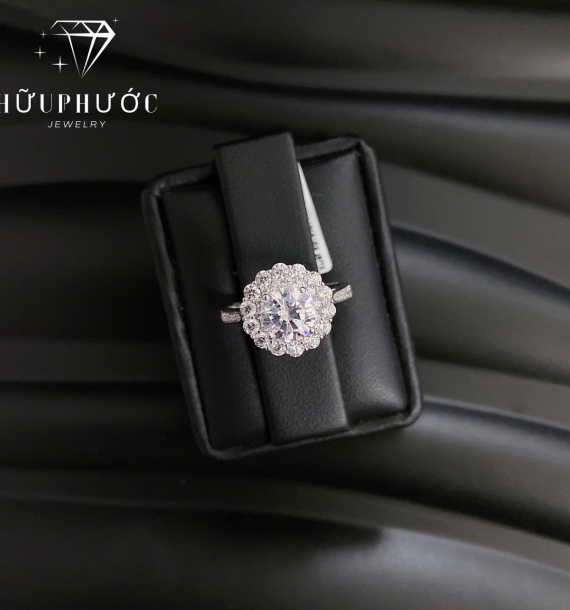 Nhẫn Nữ Vàng Trắng VT416 VT37