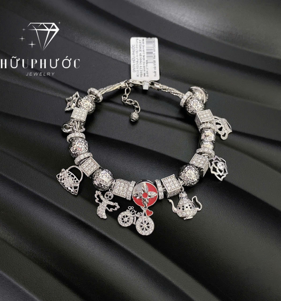 Vòng Vàng Trắng VT416 VT38